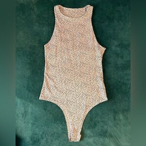 Cheetah print and bodysuit